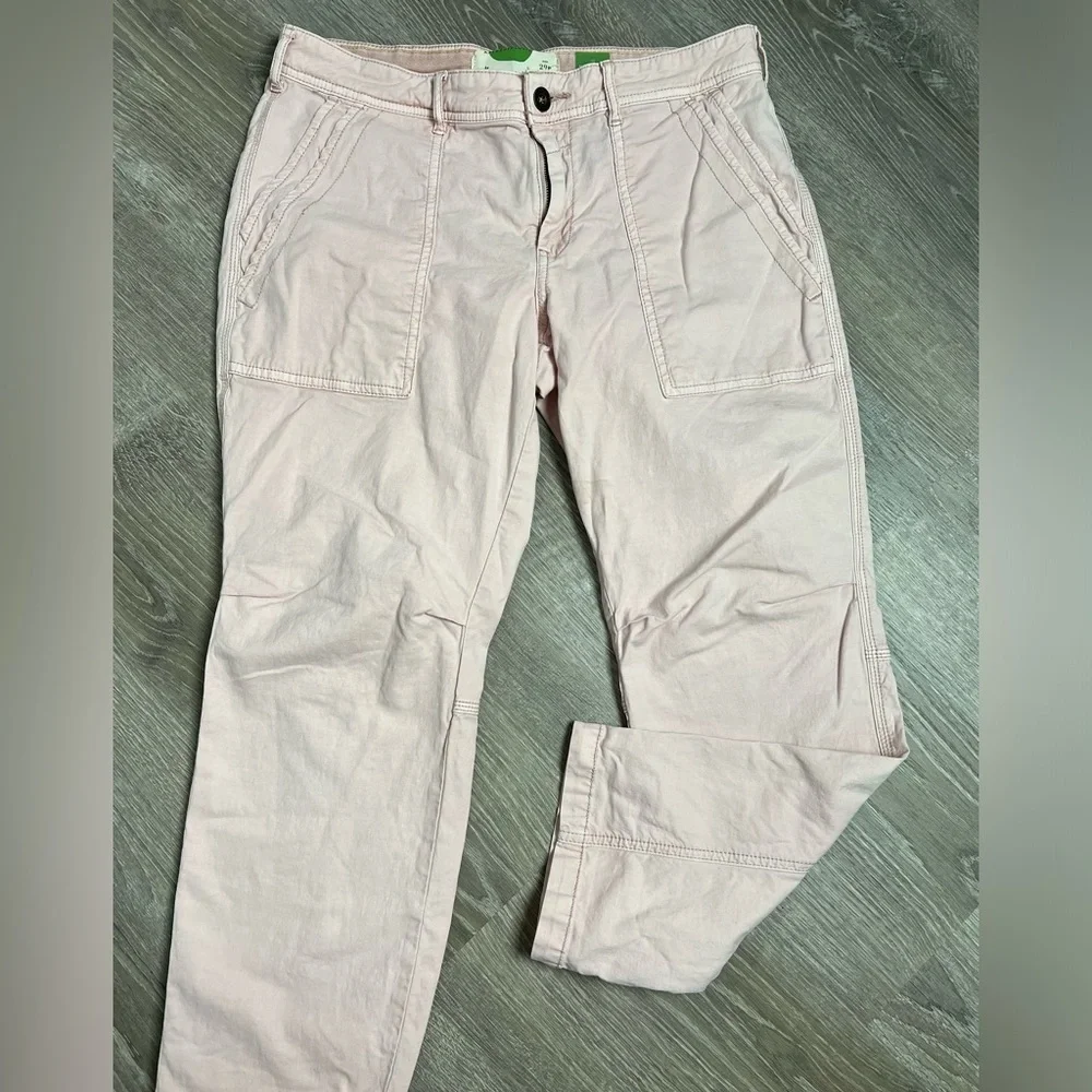 Anthropologie The Wanderer Linen Blend Pink Pants- 29P
